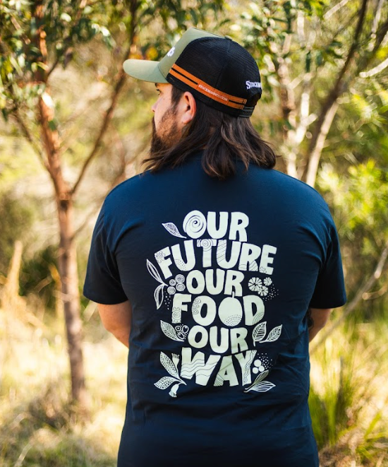 T-Shirt ‘Our future, our food, our way’ (Pre-Order)