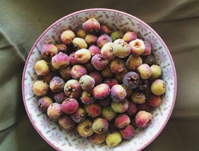 Muntries - Emu apple (frozen fruit)